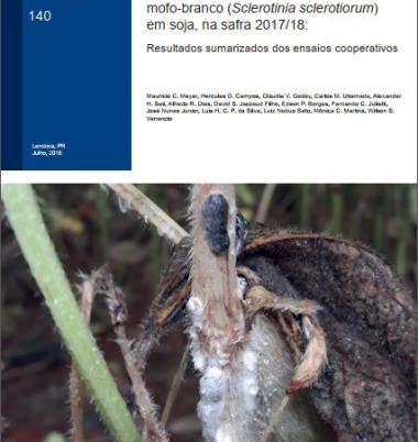 Eficiência de fungicidas para controle de mofo-branco (Sclerotinia sclerotiorum) em soja, na safra 2017/18: Resultados sumarizados dos ensaios cooperativos